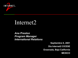 Internet2 International