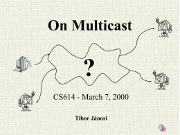On Multicast
