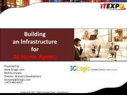 Building an Infrastructure for At-Home Agents