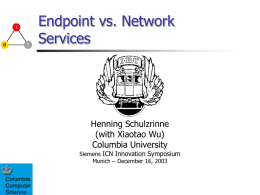 Endpoint vs. Network VoIP services