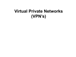VPN Overview