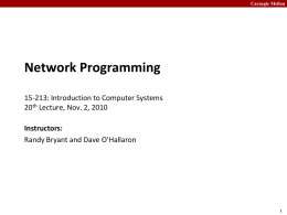 20-network-programmi.. - Carnegie Mellon School of Computer