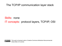 TCP/IP introduction