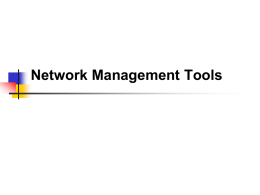 Chapter 12 NM Tools and Systems