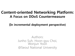 Content-oriented Networking Platform