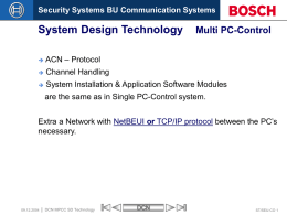 DCN MPCC System Design Technology
