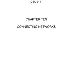 CSC 311 - School of Computing Homepage