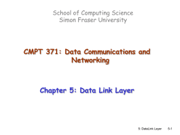 3rd Edition, Chapter 5 - Simon Fraser University
