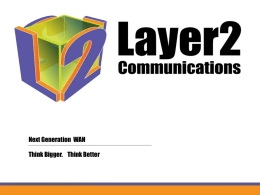 VPLS Network - Layer2 Communications