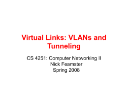 Module 9 VLAN Trunking Protocol