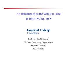 IC Computing Seminar Oct 27, 2004