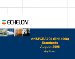 New Echelon Products 2005 - ISO/IEC JTC1 SC25 WG1 Home …