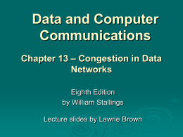 Chapter 13 - William Stallings, Data and Computer