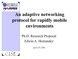 A predictive rapid mobility extensions for Mobile-IP