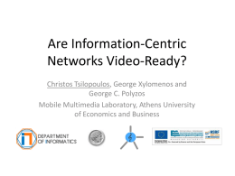 Are Information-Centric Networks Video