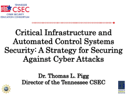 Cyber Security Education Consortium 2008 Retreat
