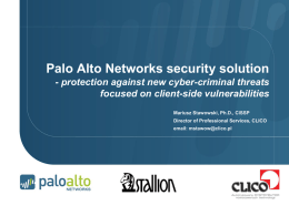 Palo Alto Networks - Stallion