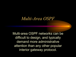 Multi-Area OSPF - Strona startowa