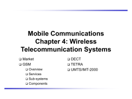 Mobile Communications - Georgetown University