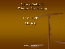 A Basic Guide To Wireless Networking