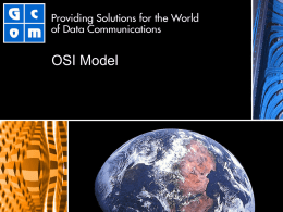 The OSI Model