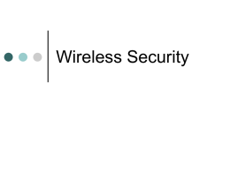 Wireless Security - Lingnan University