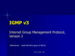 IGMP v3 - Antifork
