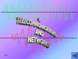 9. TELECOMMUNICATIONS - Inicio | Facultad de Ciencias