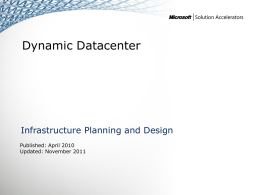 IPD - Dynamic Datacenter version 1.2