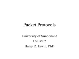 Security Policies - University of Sunderland