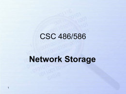 CSC492 Advanced (Network) Forensics