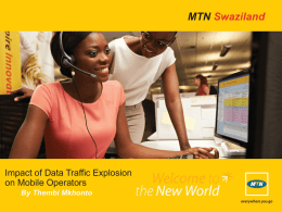 Impact of Data Traffic Explosion on Mobile Operators