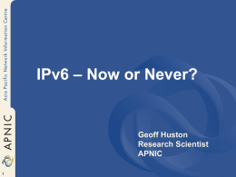 IPv6 - Labs