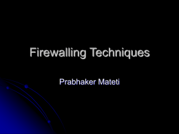 PMfirewalls