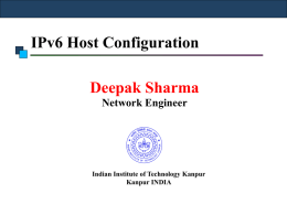 IPv6 Host Configuration