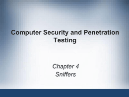 Computer Security and Penetration Testing