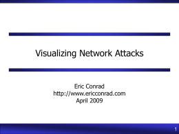 Visualizing Network Attacks