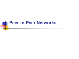 A P2P network is an overlay network