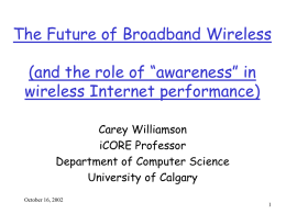 The Future of Broadband Wireless