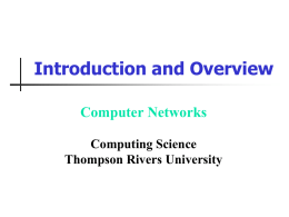 Love - Computing Science - Thompson Rivers University