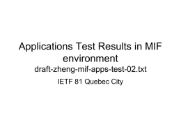 Applications Test