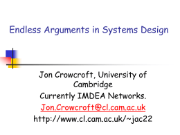 IP - University of Cambridge