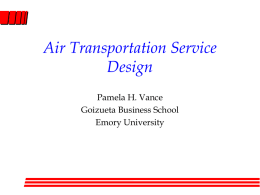 Optimizing Air and Rail Transportation Operations