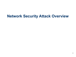 TCP Attacks