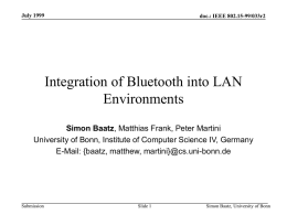 99033r2P802-15_Integration-of-Bluetooth-into-LAN