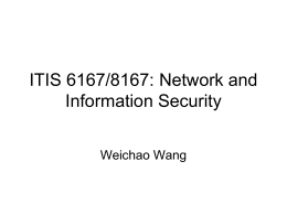 EECS 700: Network Security