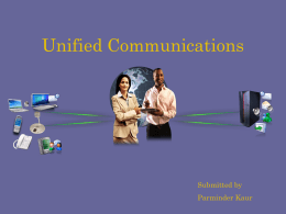 Unified communication v2