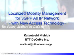 Localized Mobility Management for Super 3G
