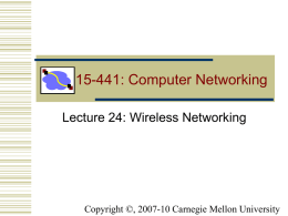 ppt - Carnegie Mellon School of Computer Science