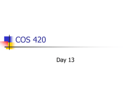 COS 420 day 13